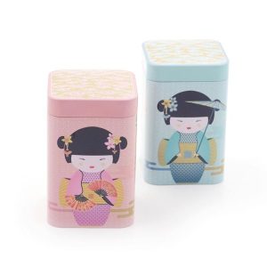 Lata para chá Little Geisha